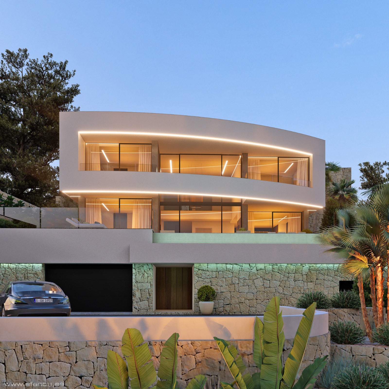 4 Bedroom Villa in Calpe